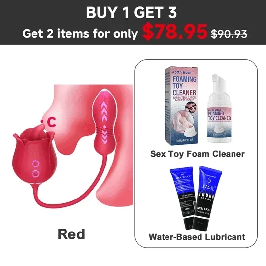 Rose 2.0 Sex Toys with Flower Dildo