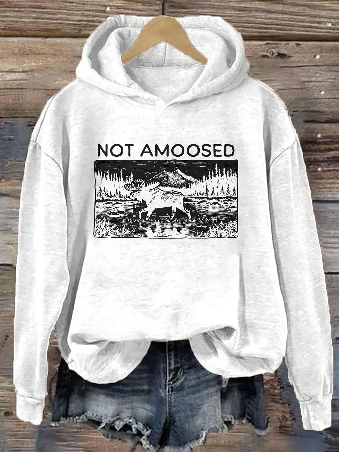 Not Amoosed Hoodie