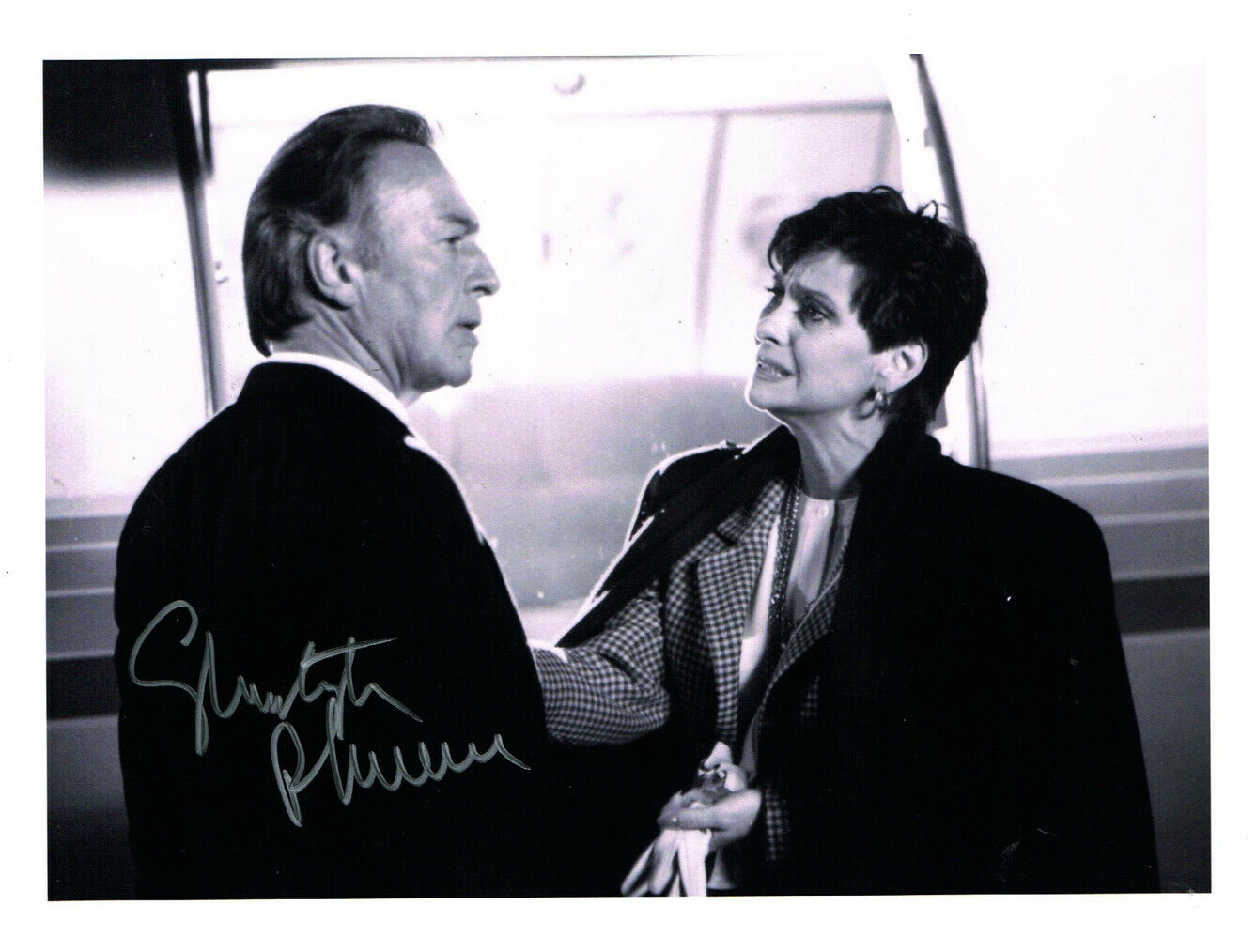 CHRISTOPHER PLUMMER Signed Photo Poster paintinggraph - Film Actor - preprint