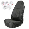 Car Front Seat Cover with Back Organizer Auto Seat Protector Auto Accessories