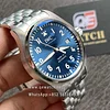IWC IW328204 Mark XX Stainless Steel Blue Dial Pilot's Watch Super Clone
