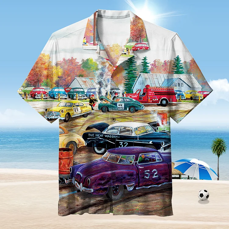 Cars |Unisex Hawaiian Shirt