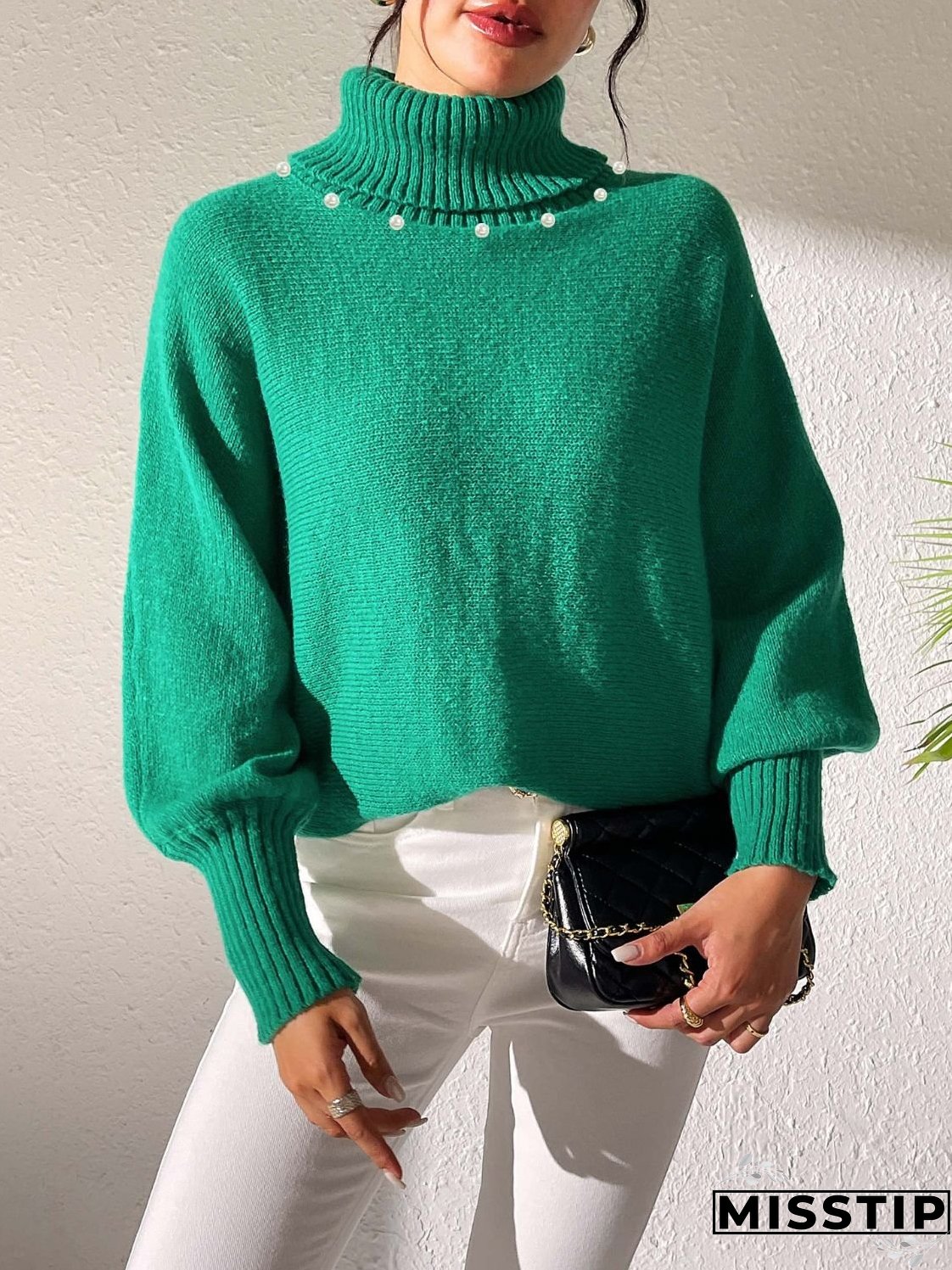 Turtleneck Long Sleeve Sweater