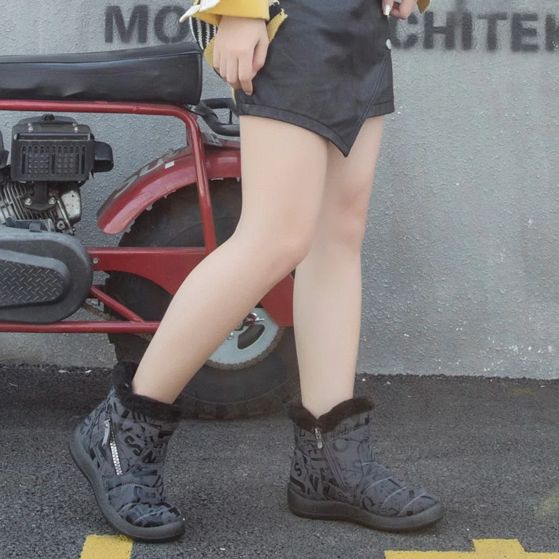 Women Ankle Boots 2020 New Women'S Winter Shoes Waterproof Boots For Women Fashion Botas De Mujer Winter Female Shoes Woman