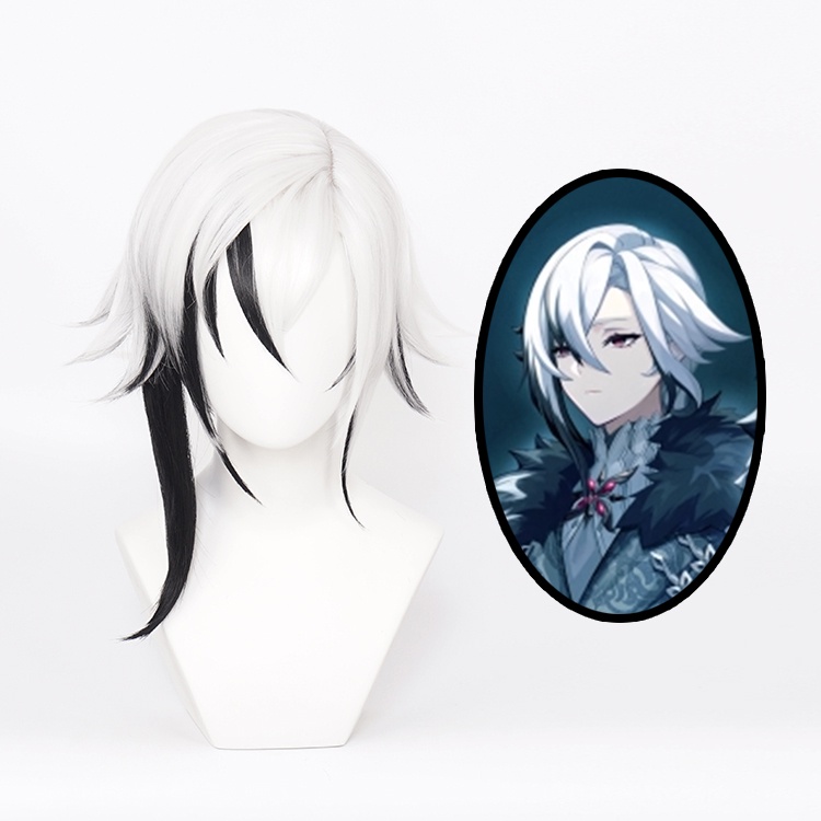 [Wetrose] Genshin Impact Fatui Harbingers Columbina Pantalone Arlecchino Costplay Costume Wig