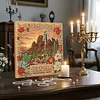 Holy Cross Framed DIY Pearl Painting Kit for Adults with Frame 20x20cm