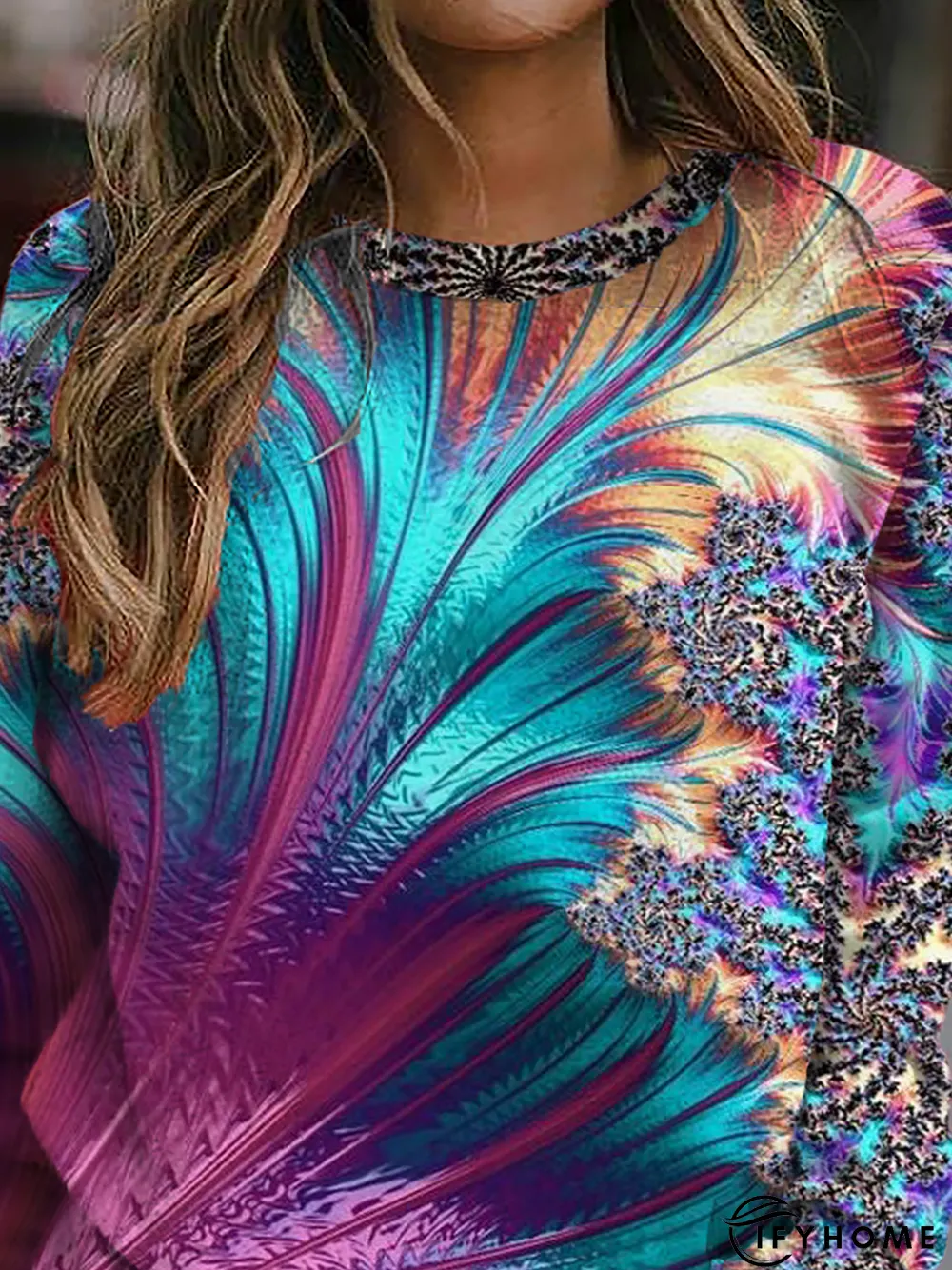 Hippie Printed T-shirt | IFYHOME