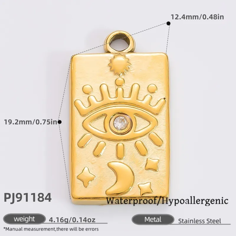 1 Piece 2 PCS/Package 3 PCS/Package 14.24*15.67mm 304 Stainless Steel Heart Shape Bow Knot Pendant Chain Jewelry Accessories