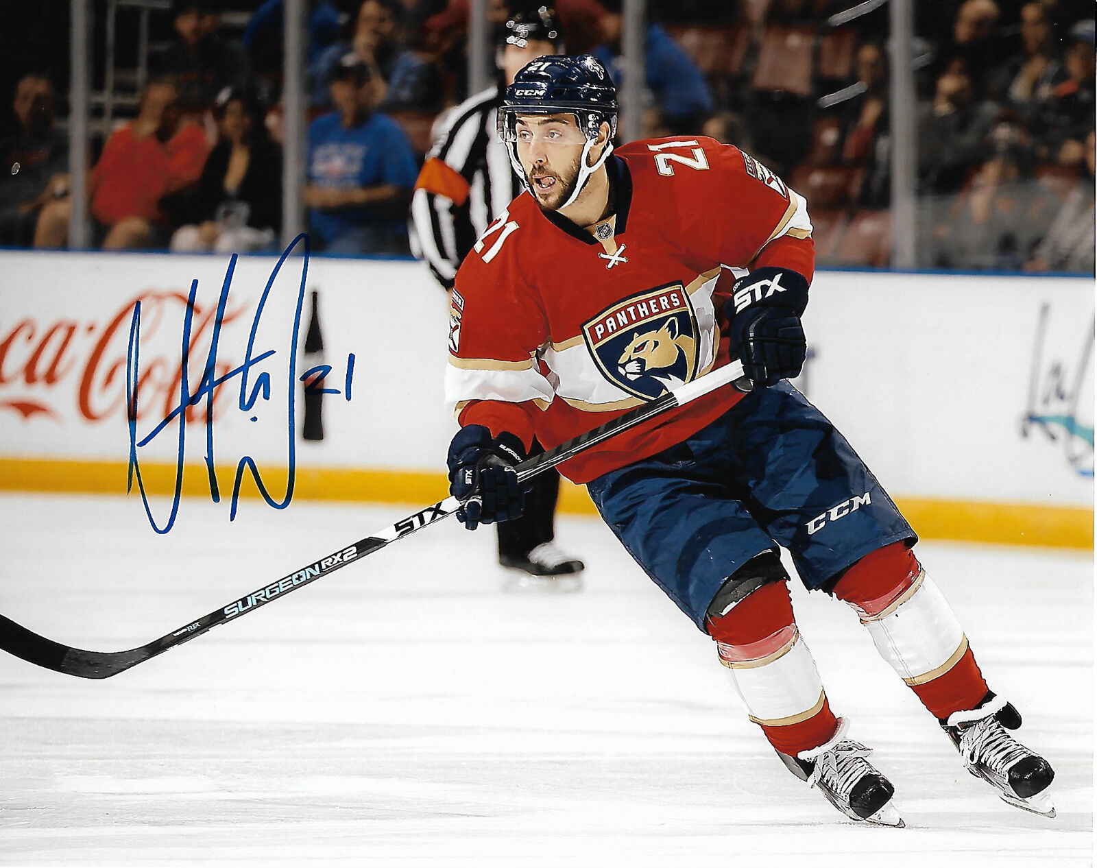 Florida Panthers Vincent Trocheck Signed Autographed 8x10 Photo Poster painting COA B