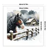 Winter Horse-11CT Stamped Cross Stitch 40*40cm/15.75*15.75in tapestrymarket
