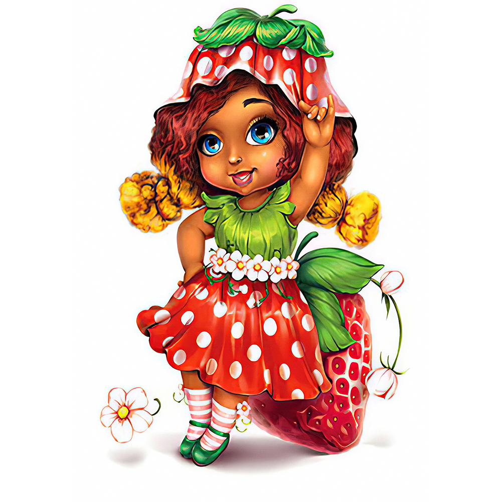 

Sweet Girl - Round Drill Diamond Painting - 30*40CM, 501 Original