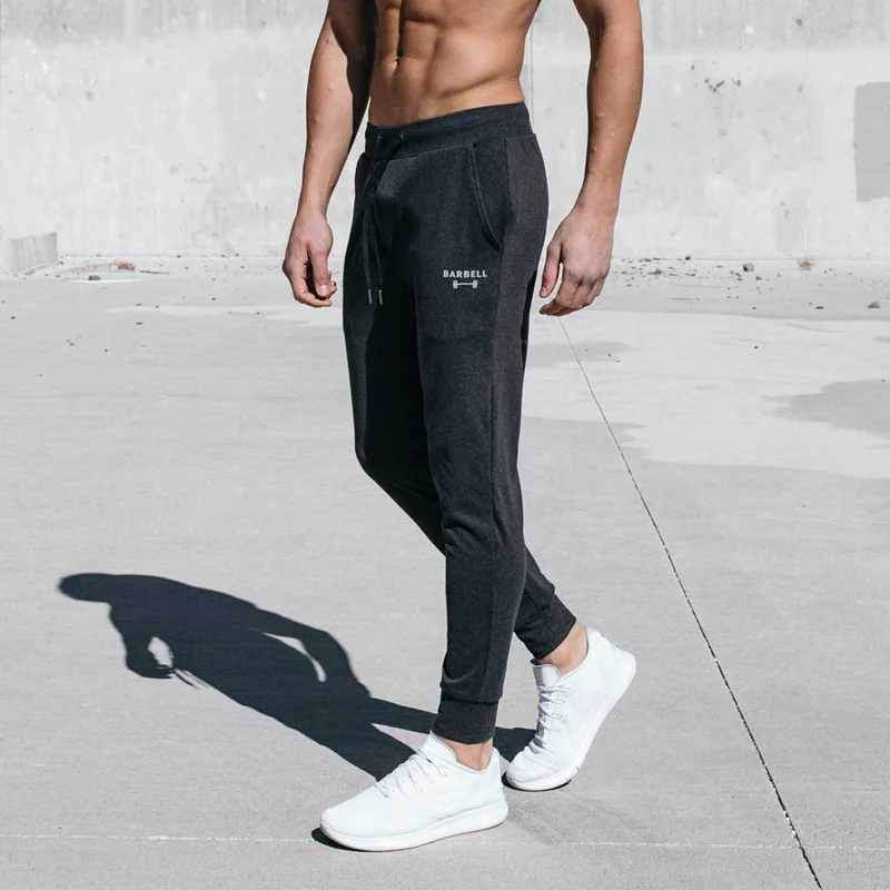 Livereid Letter Printed Comfortable Men's Fitness Casual Pants - Livereid