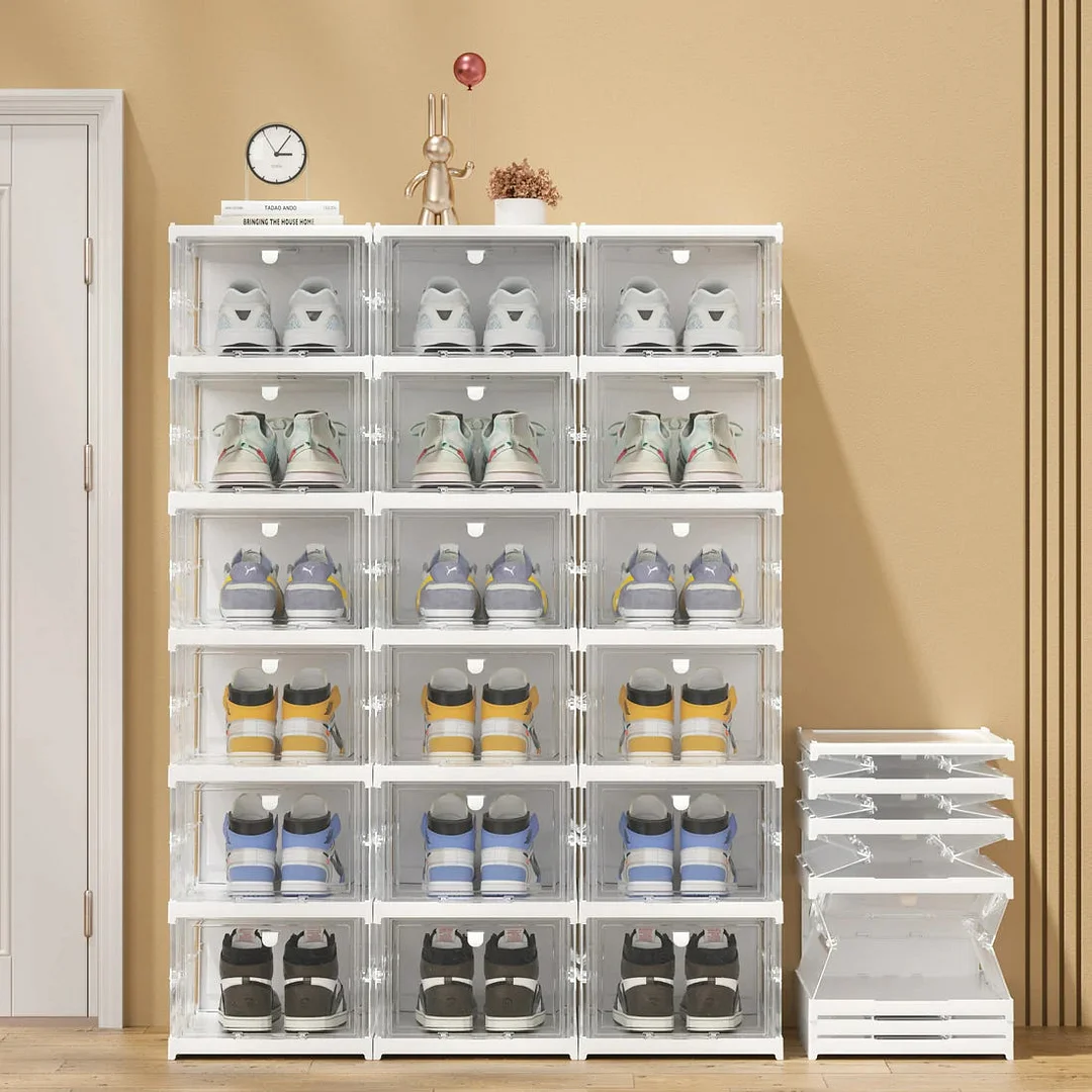 Shoe Organizer - Retractable & Stackable