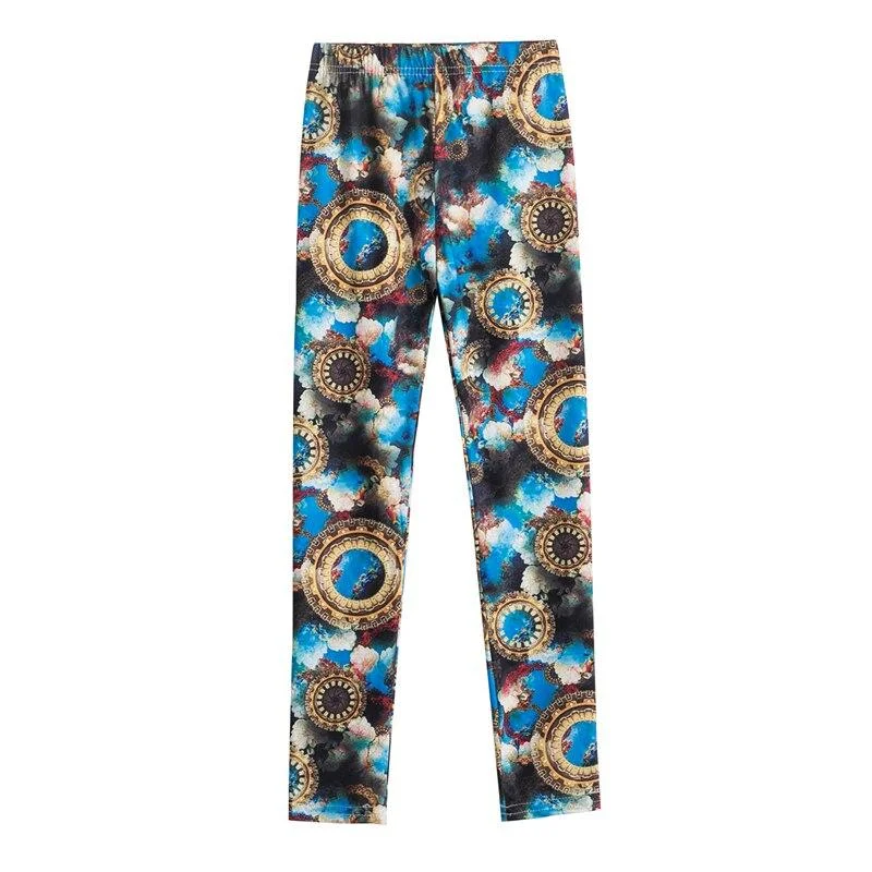 Unicorn Pattern Girls Leggings Spring Summer Girls Tights Pants Kids Trousers Leggings for Girls Elasticity Breathable Pants