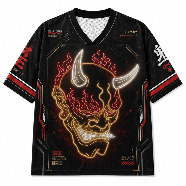 Flame Oni Mesh Jersey