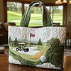 Fairway Dream Quilted Tote Bag GFTOTL3733🔥All items are shipped in a default size of 15x14 inches.