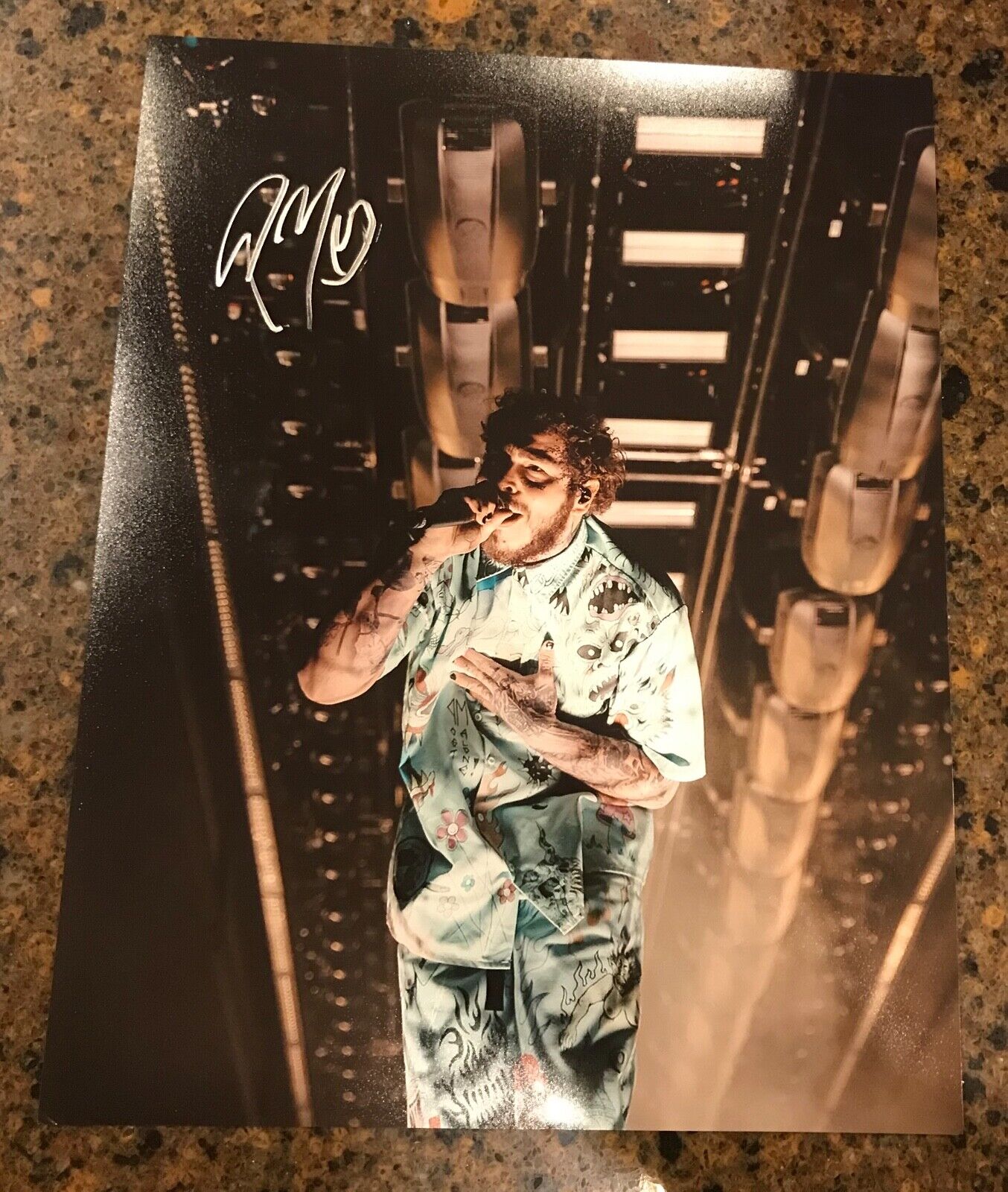 * POST MALONE * signed autographed 11x14 Photo Poster painting * HOLLYWOODS BLEEDING * PROOF *12