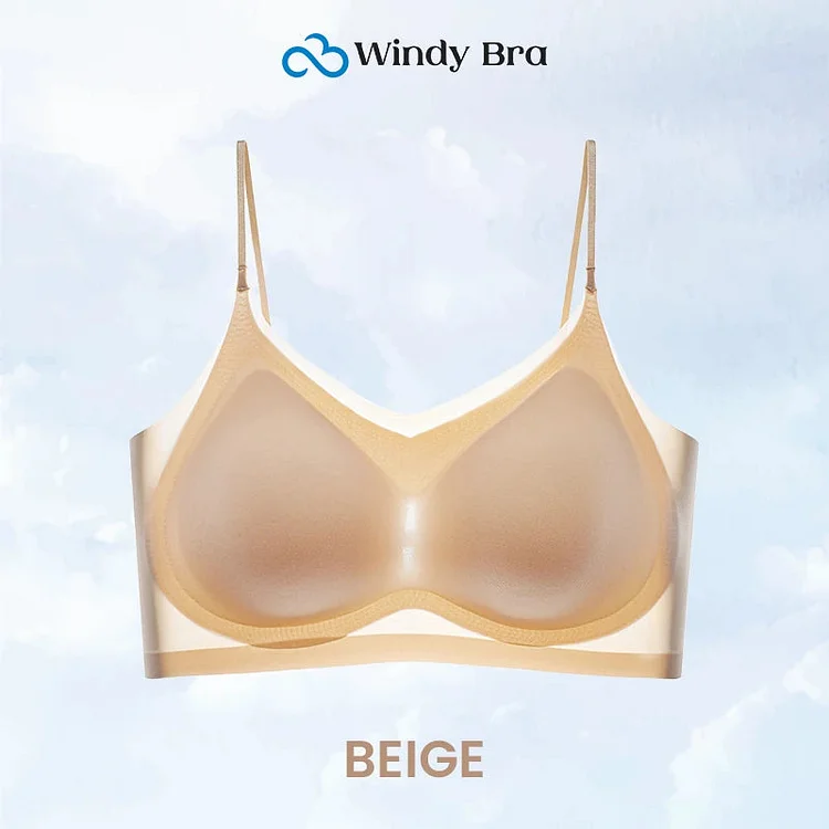 Cozy Breezy Bra 2023 Ice Silk Paper Bra Cool and Comfortable Breathable and Skin Friendly