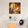 Retro Bunny-11CT/14CT Stamped Cross Stitch 40*40cm/15.75*15.75in tapestrymarket