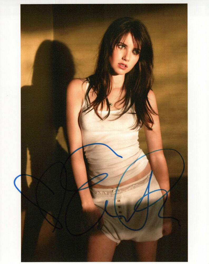 Emma Roberts glamour shot autographed Photo Poster painting signed 8x10 #5