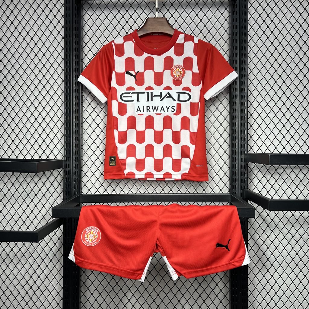 Girona 24-25 Home Stadium Kids Kit