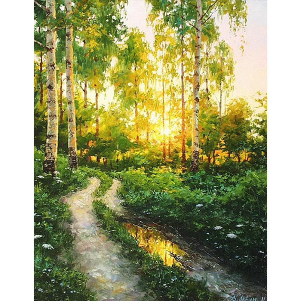 

40x50cm - Paint By Numbers Forest, 501 Original