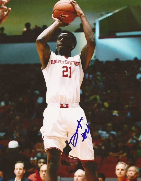 Damyean Dotson signed Houston Cougars 8x10 Photo Poster painting autographed