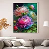 Peony-11CT Counted Cross Stitch 40*50cm/15.75*19.69in