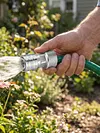 Garden Hose to Pressures Washer Adapter Leak-Proof 3/4 GHT to 1/4 Quick Connect Convert Stainless Steel Water Hose to Power Washer Connector for Car Wash Outdoor