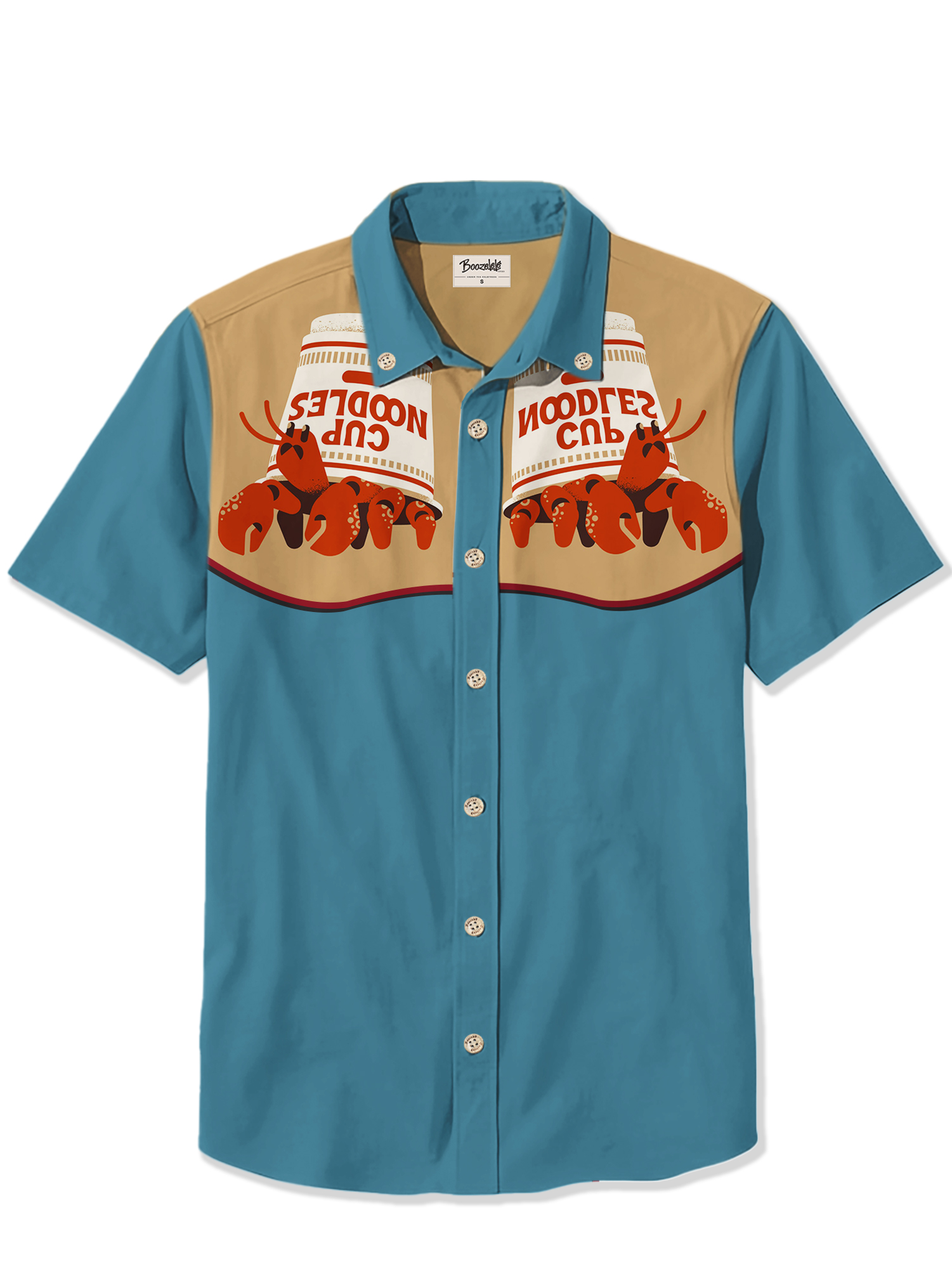 Marine Animals Creative Crab - 100% Cotton Shirt