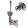 [US Local Warehouse] Hot Tent Stove with Chimney Pipe Portable Camp Stove with Oven Burning Fireplace for Outdoor Heating & Cooking Ice Fishing Hunting (Conventional)