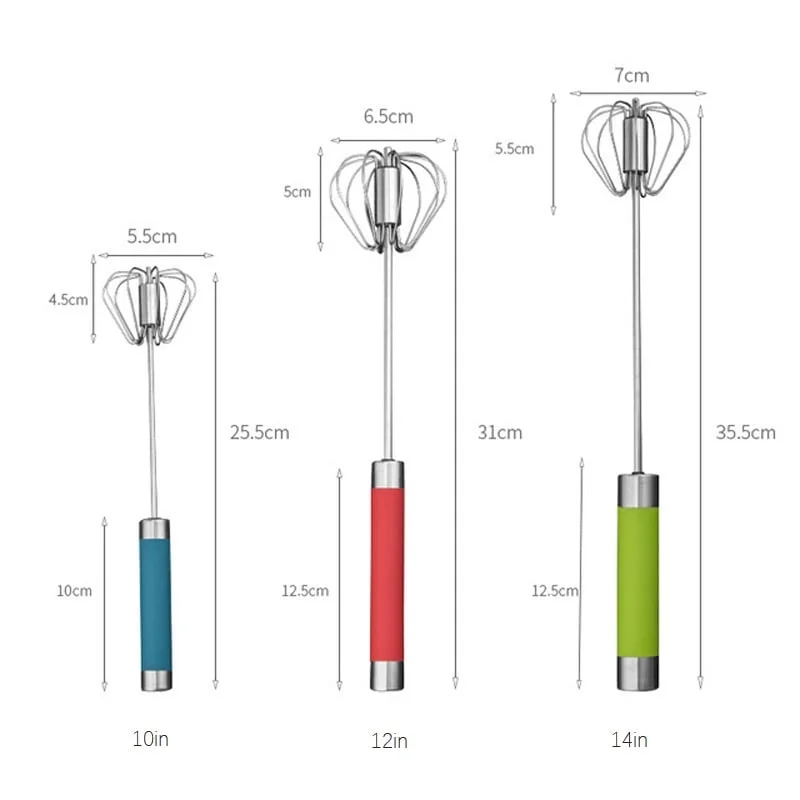 HOT SALE 49% OFF -Stainless Steel Semi-Automatic Whisk