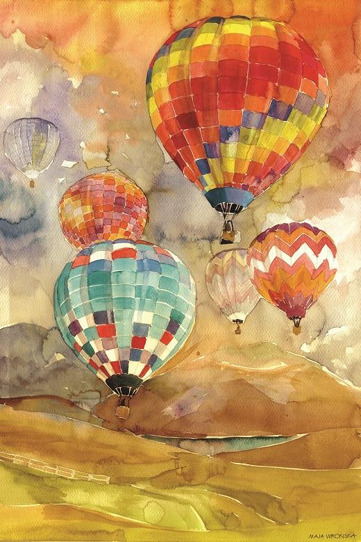 

Travels Balloons – Paint By Numbers - 40*50CM, 501 Original