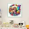Butterfly Fairy-11CT Stamped Cross Stitch 45*45cm/17.72*17.72in