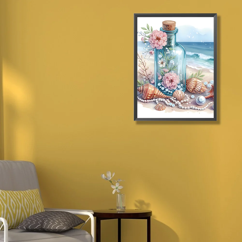 Diamond Painting - Partial Special Shaped Drill - Seashell(Canvas|30*40cm)