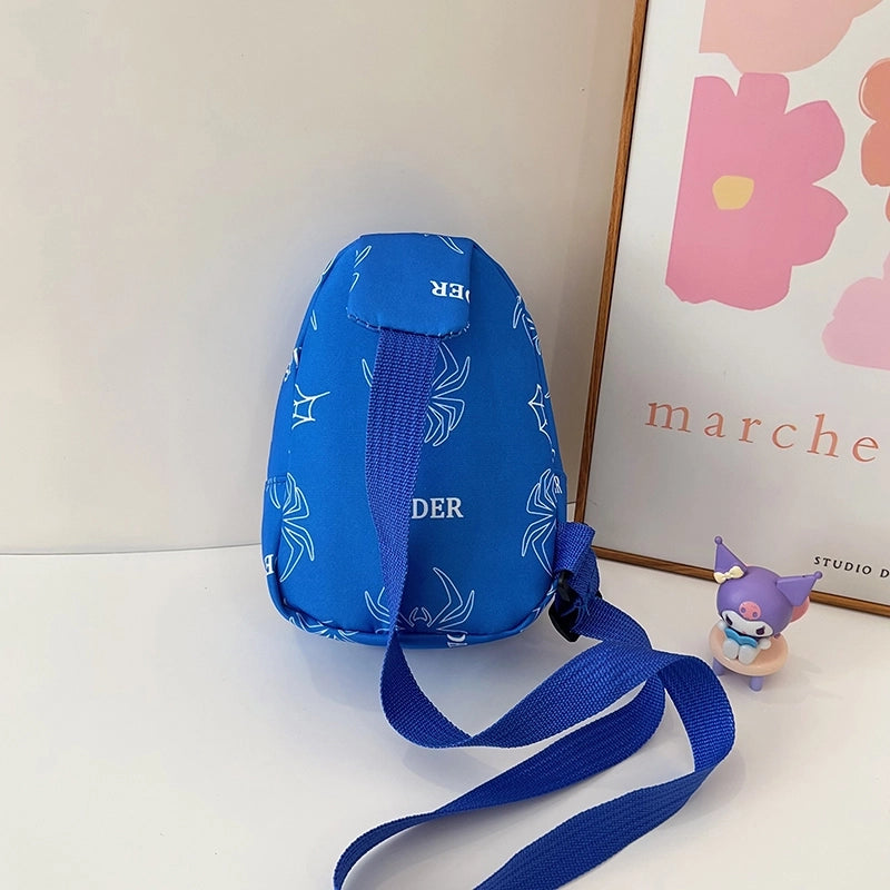 Unisex Medium Nylon Cartoon Classic Style Streetwear Square Zipper Fanny Pack