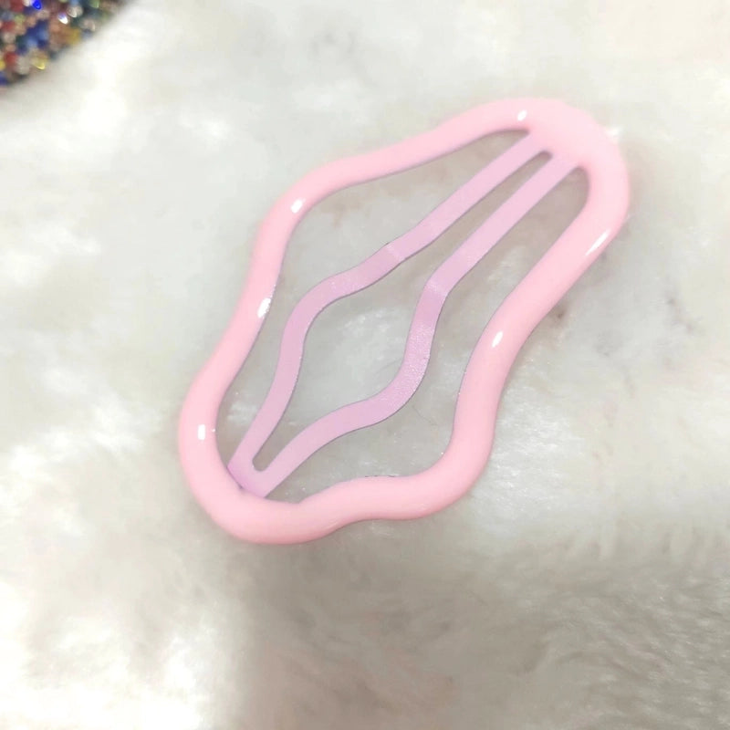 Women’s Minimalist Clouds Alloy Inlay Rhinestones Hair Clip