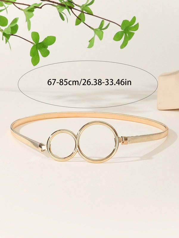 Ethnic Style Geometric Metal Iron Women’s Chain Belts