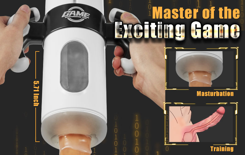 Tasse de masturbation interactive Clare Gamepad pour un plaisir ultime