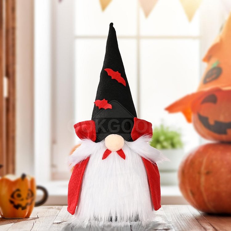 Electric Vampire Gnome For Halloween Gift