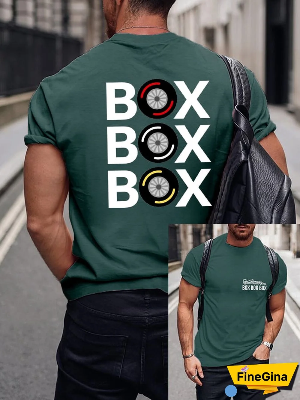 Men's Racing Casual T-Shirt