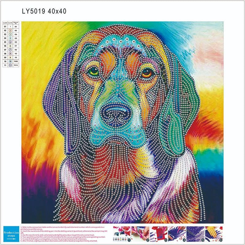 Diamond Painting DIY Bright Diamond Owl Living Room Bedroom Hanging Painting 5D Hot Diamond Painting