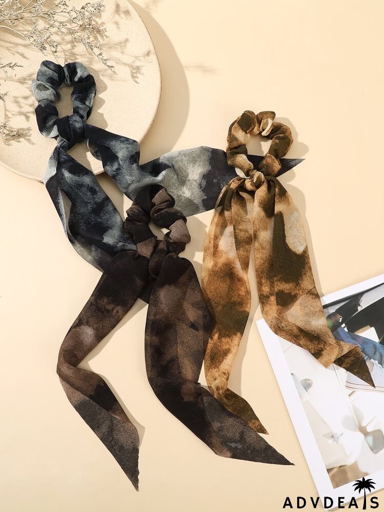 3pcs Graphic Hair Tie