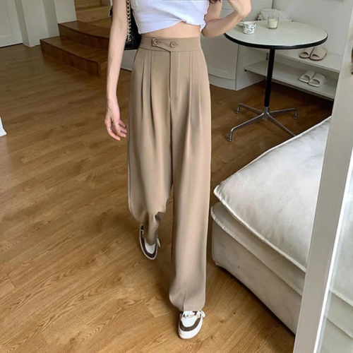 WOMAN'S CASUAL FULL-LENGTH LOOSE PANTS