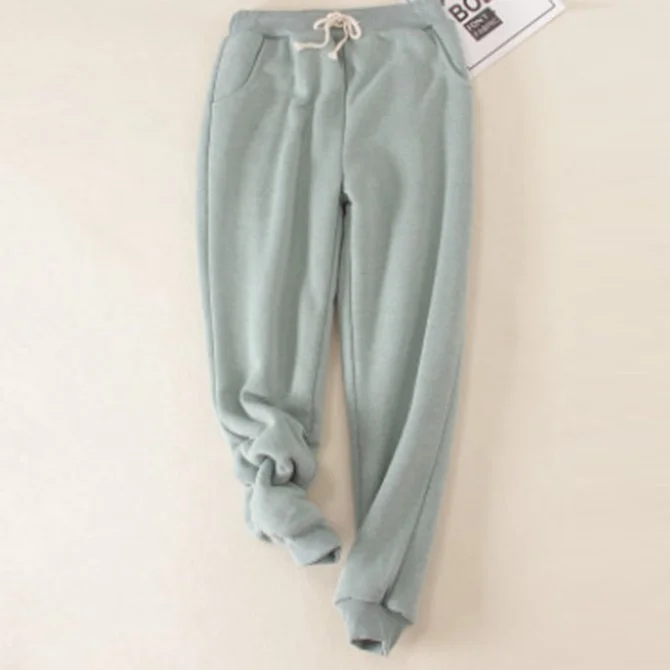 Faux Fur Casual Shift Pants