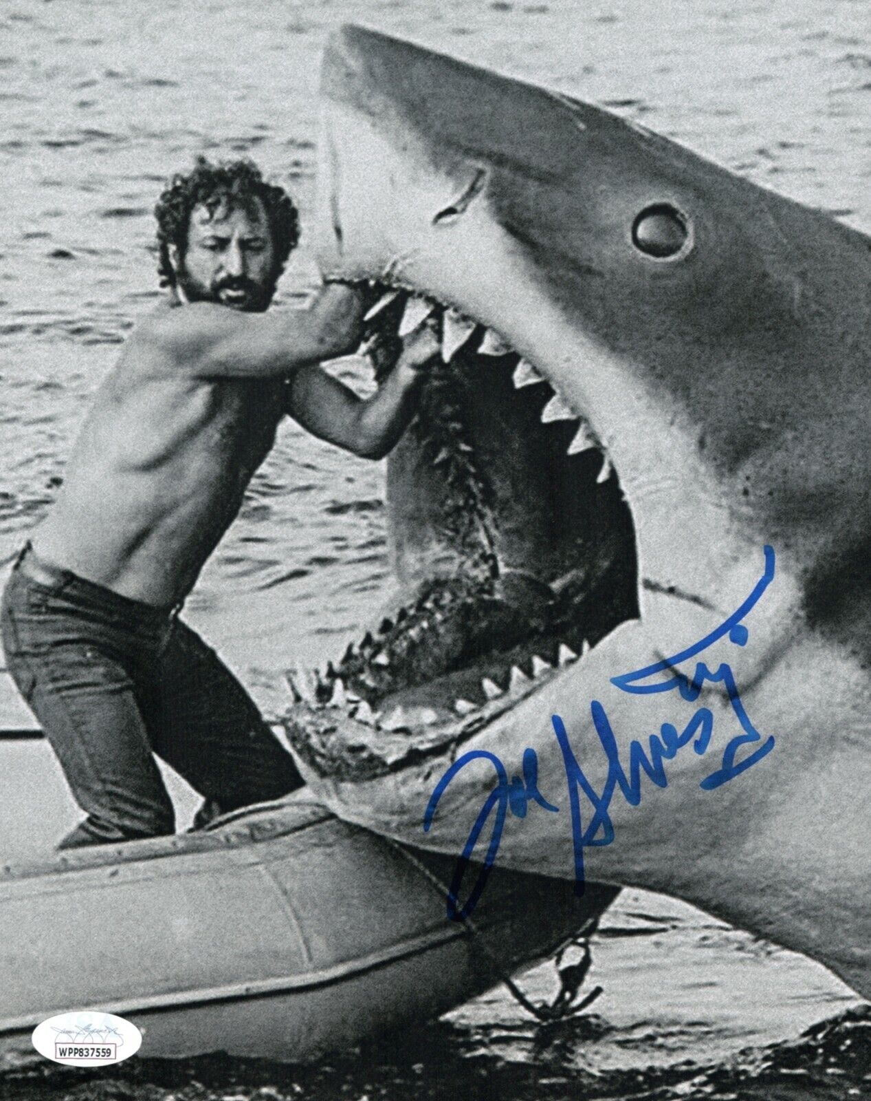 JOE ALVES Signed JAWS SHARK DESIGNER 8x10 Photo Poster painting Autograph JSA COA WPP Cert