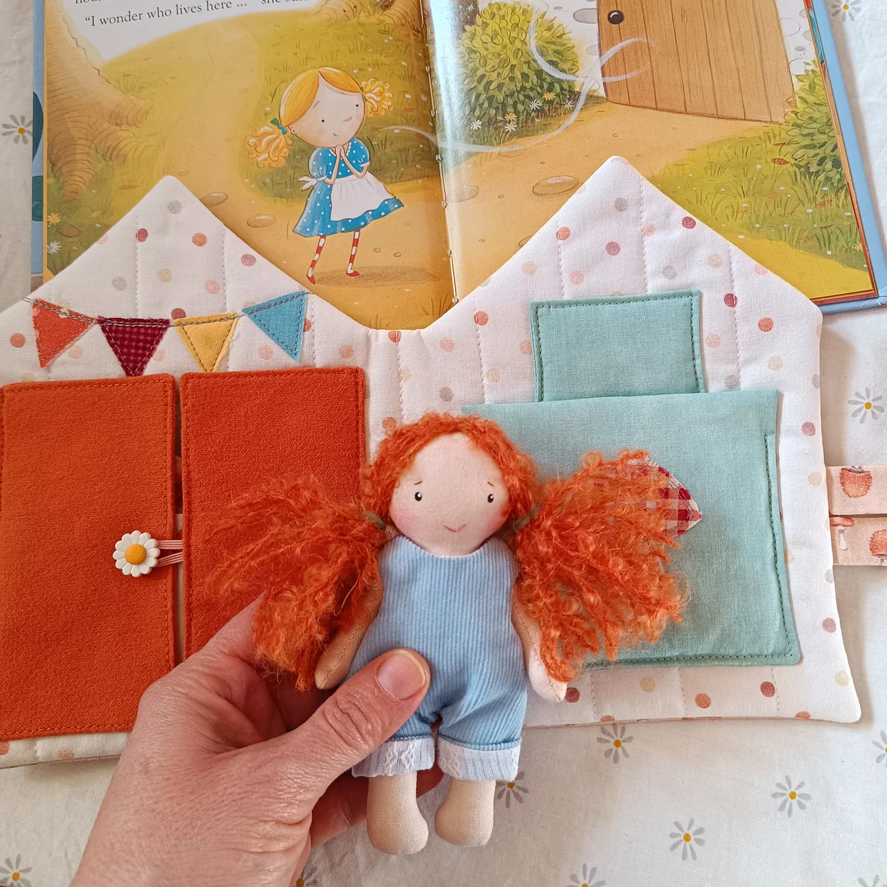 Sewing Doll & House Template Set - With Instructions sewing-doll-house-template-set-with-instructions