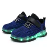 Boys Glowing Sneakers LED Lighting Luminous Sneakers Shoes