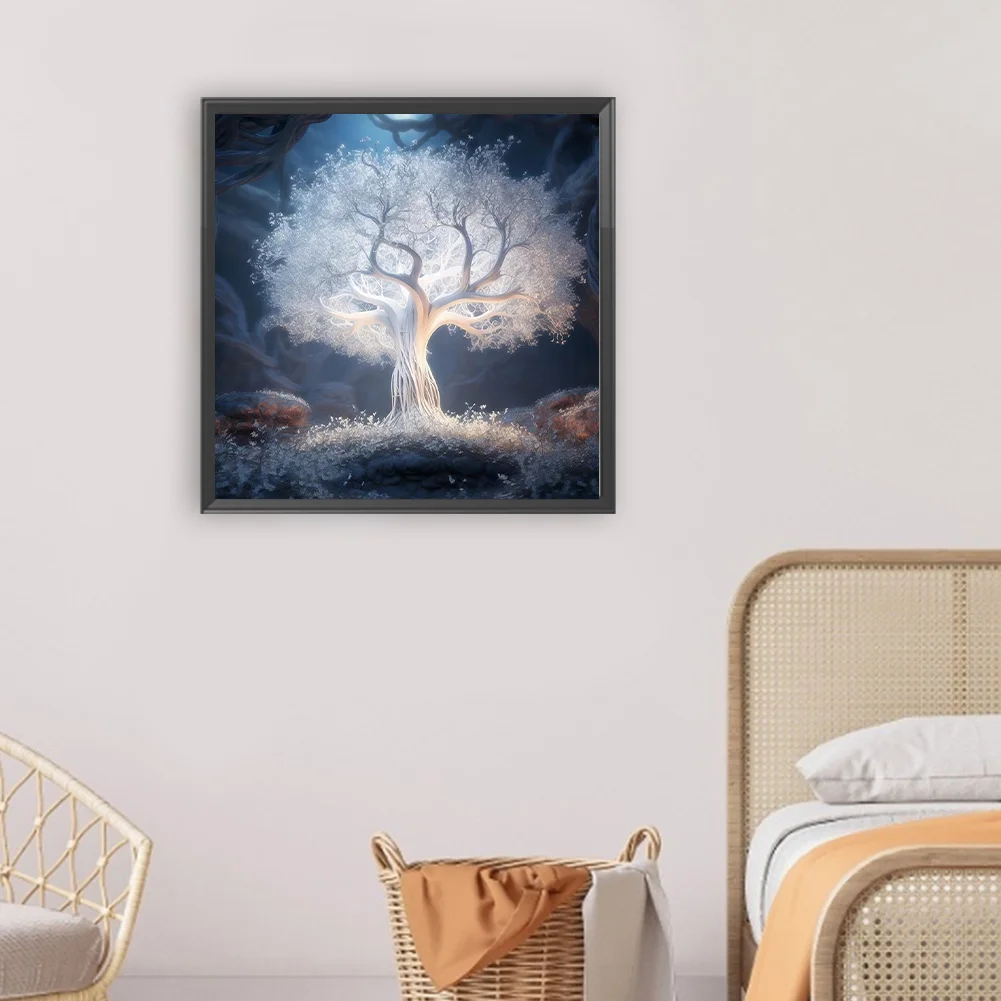 Diamond Painting - Full Round Drill - Life Tree(Canvas|30*30cm)