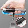 50kg/150g LED Digital Scale with Tape measure Level Hanging Luggage Weight Scale